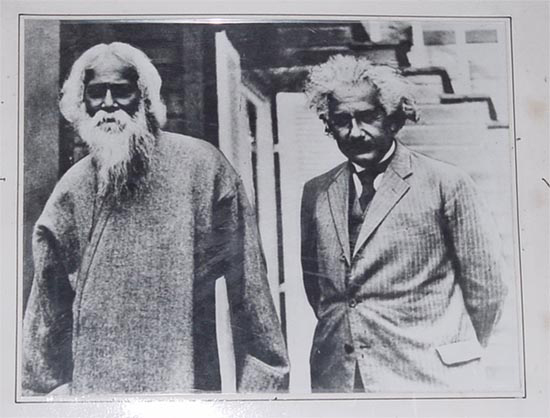 Rabindranath Tagore and Albert Einstein